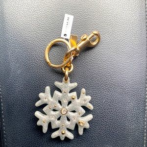 Coach key chain/ bag tag